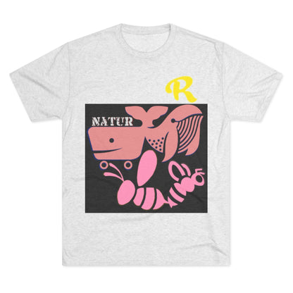 Unisex Tri-Blend Crew Tee - Honey Tee