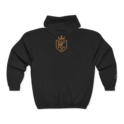 Stylish Unisex Full Zip Hoodie - Cozy, Casual Comfort, Perfect for Gifting, Everyday Wear, Sports Events, Fashion Statement Printify