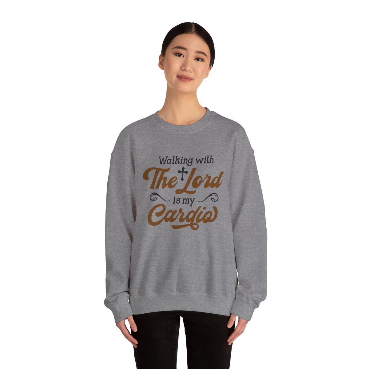 Walking With The Lord Is Cardial - Unisex Sweatshirt