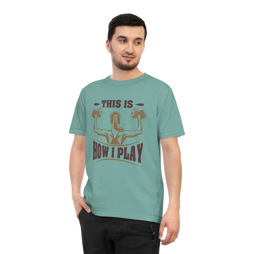 Rcnsons Unisex Classic Jersey 'Play' T-shirt