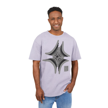 Unique Acid Washed Heavy Oversize Tee