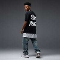 Big Raw Unisex Heavy Cotton Tee, Casual Streetwear Shirt, Gift for Him or Her, Everyday Fashion, Graphic Tee, Trendy Apparel Printify