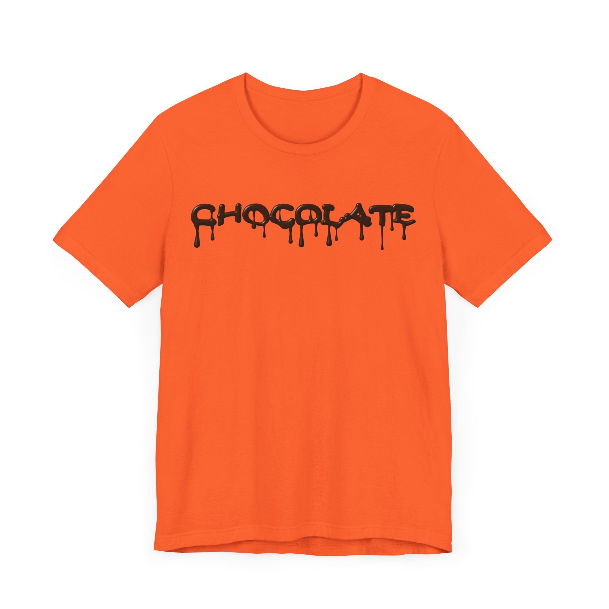 Unisex Jersey Short Sleeve Chocolate Tee