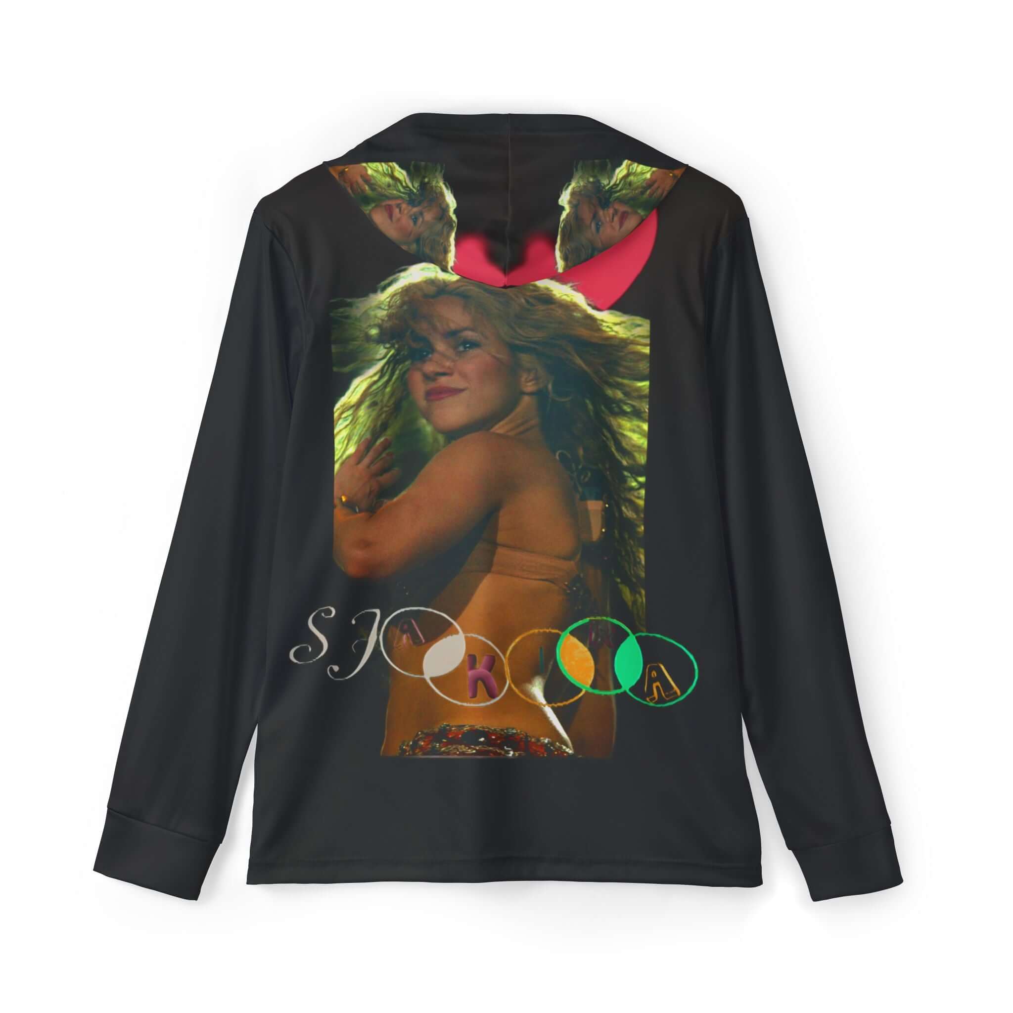 Men's Sports Warmup Shakira Hoodie (AOP)