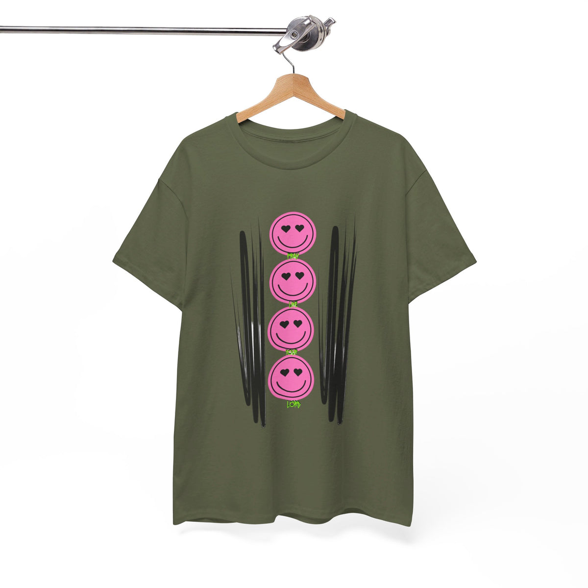 RCNSONS Unisex Heavy Cotton Smileys Tee