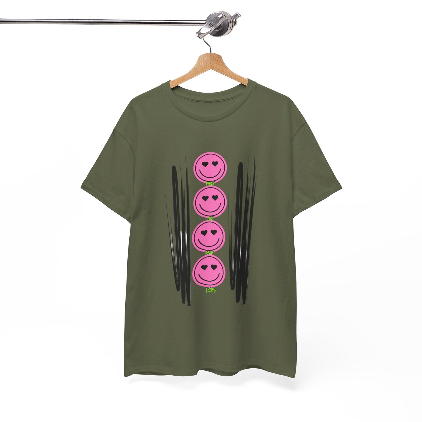 RCNSONS Unisex Heavy Cotton Smileys Tee