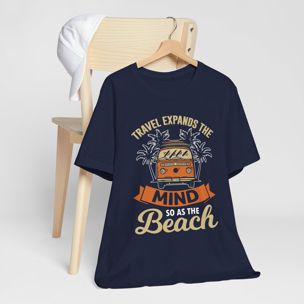 Unisex Travel Expands the mind Short Sleeve Tee