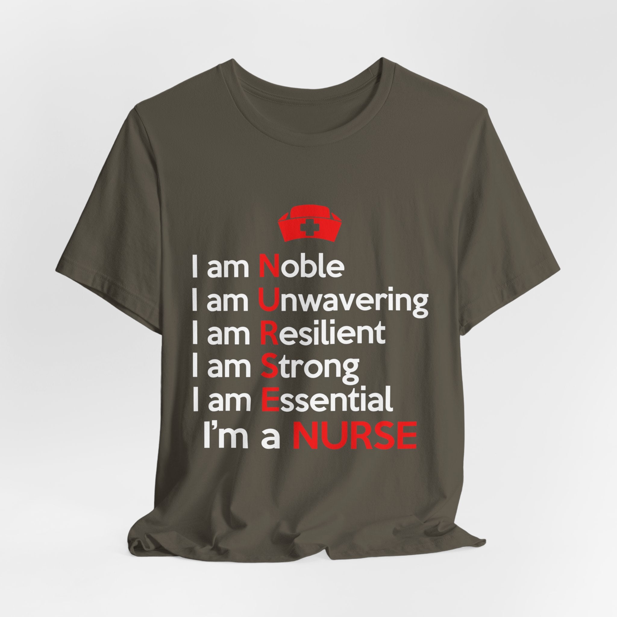 Je suis noble, je suis un tee-shirt unisexe inébranlable 