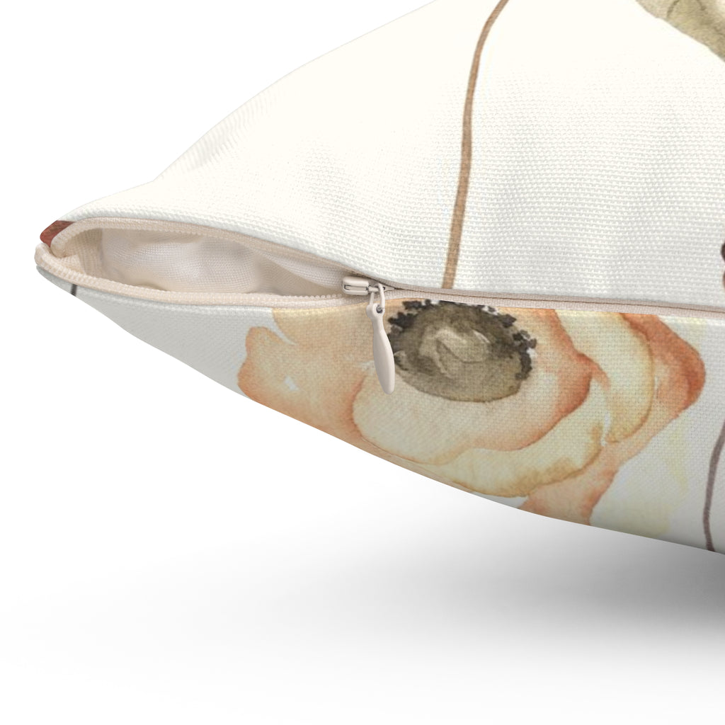 Spun Polyester Square Pillow