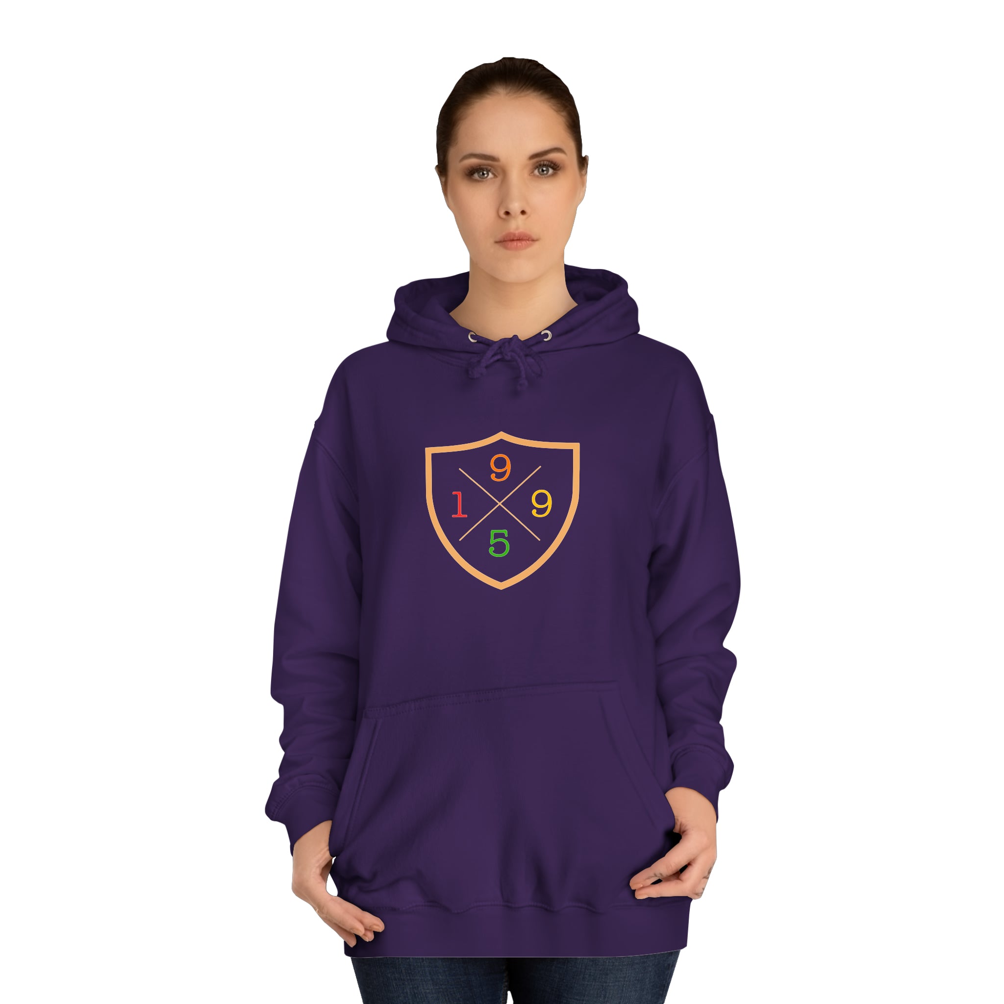 Sweat à capuche unisexe vintage 1995 