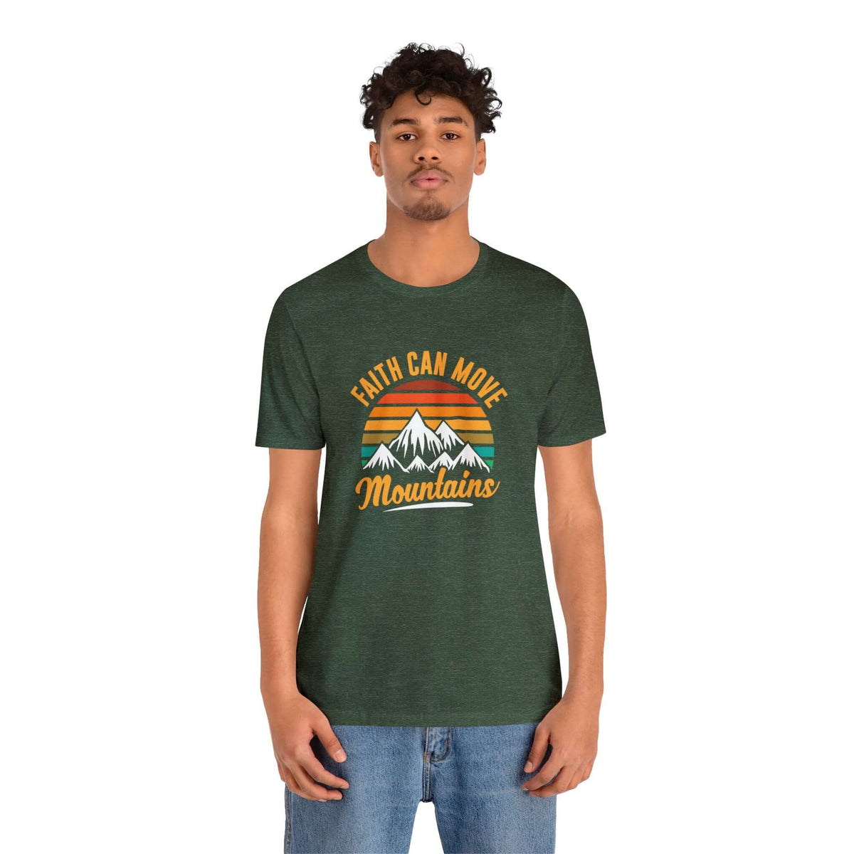 Faith Can Move Mountains Unisex Tee - RC’nSONS