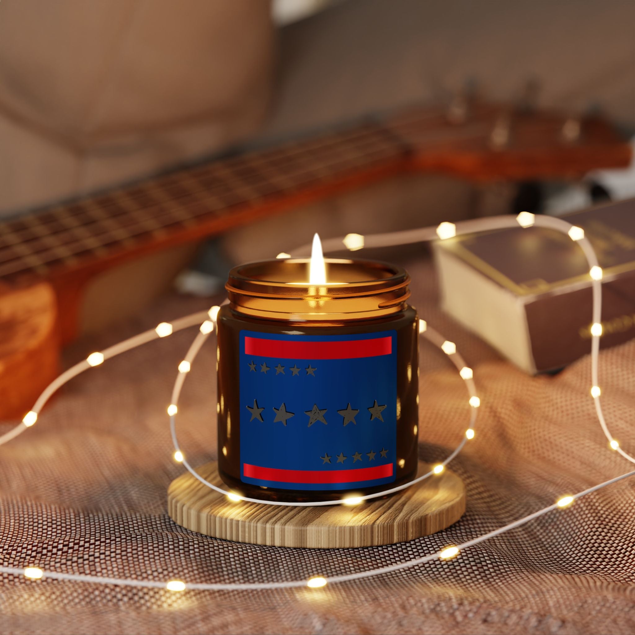 Sterne Scented Soy Candle (Multi-Size, Amber Jar)