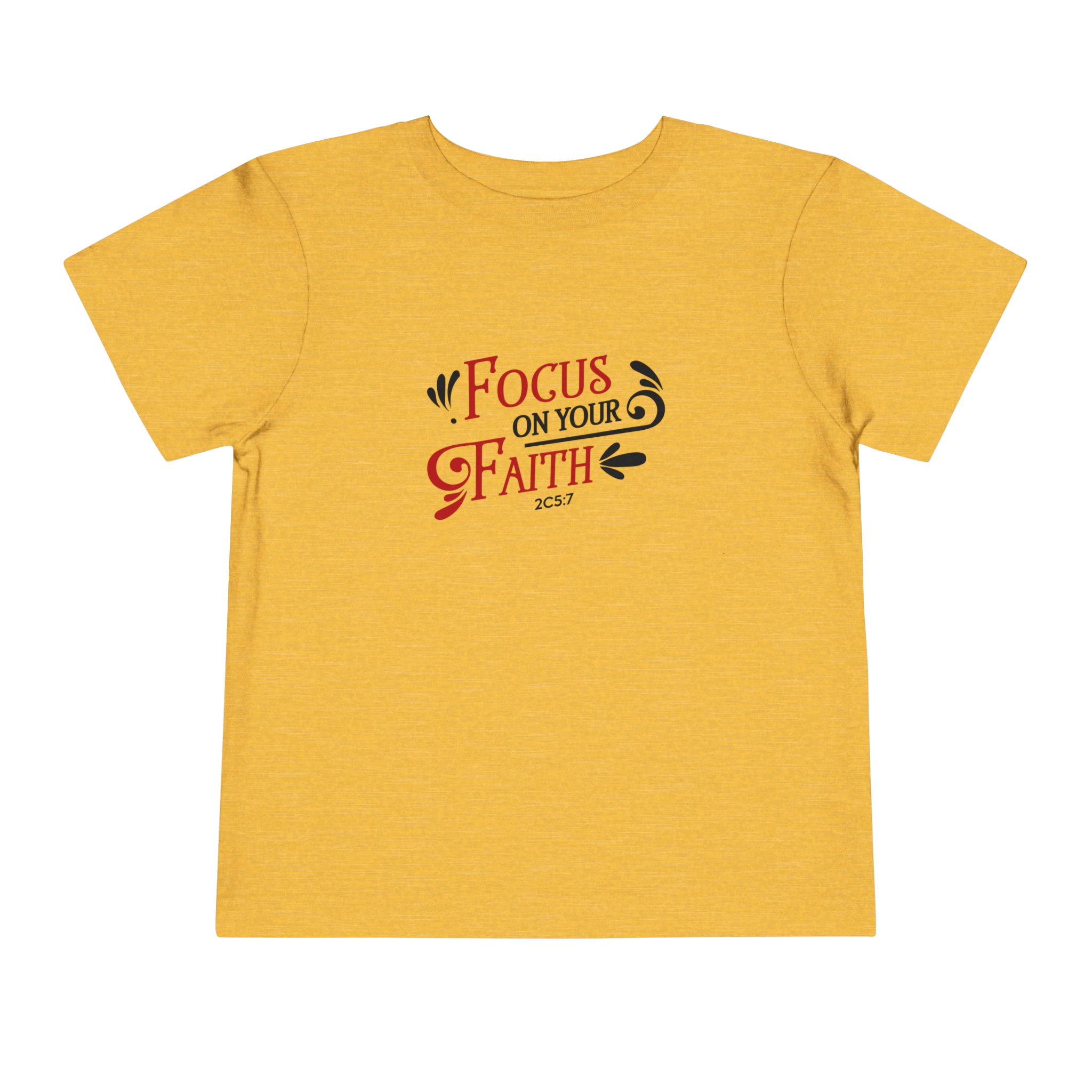 Concentrez-vous sur votre foi Tee-shirt pour tout-petits 