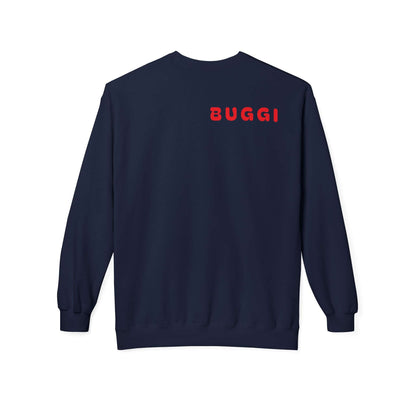 Unisex Midweight Softstyle Fleece Crewneck Sweatshirt-Buggi Design