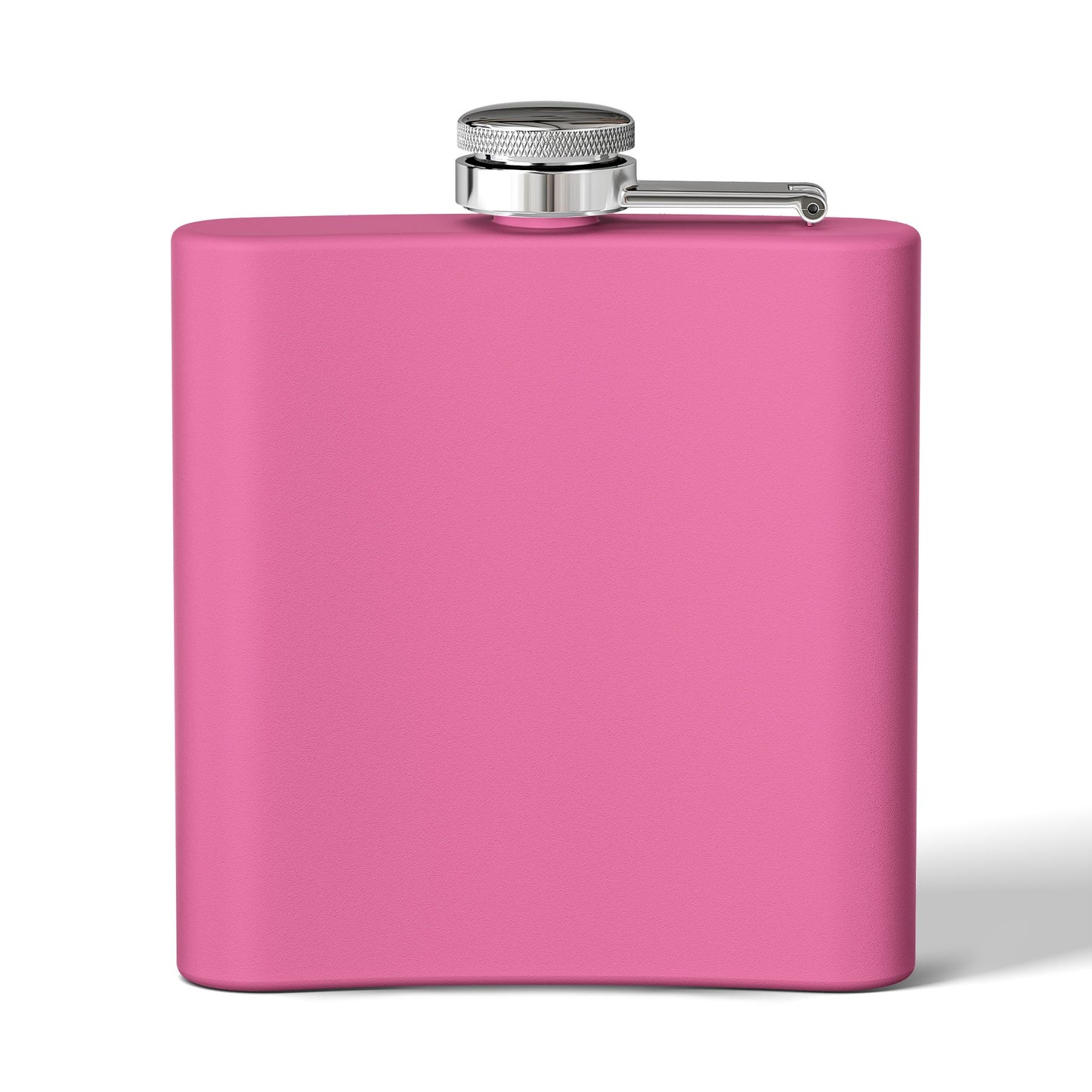 Personalized 6oz Stainless Steel Flask - Pushup Design
