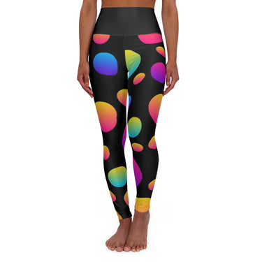 High Waisted Yoga Leggings (AOP)