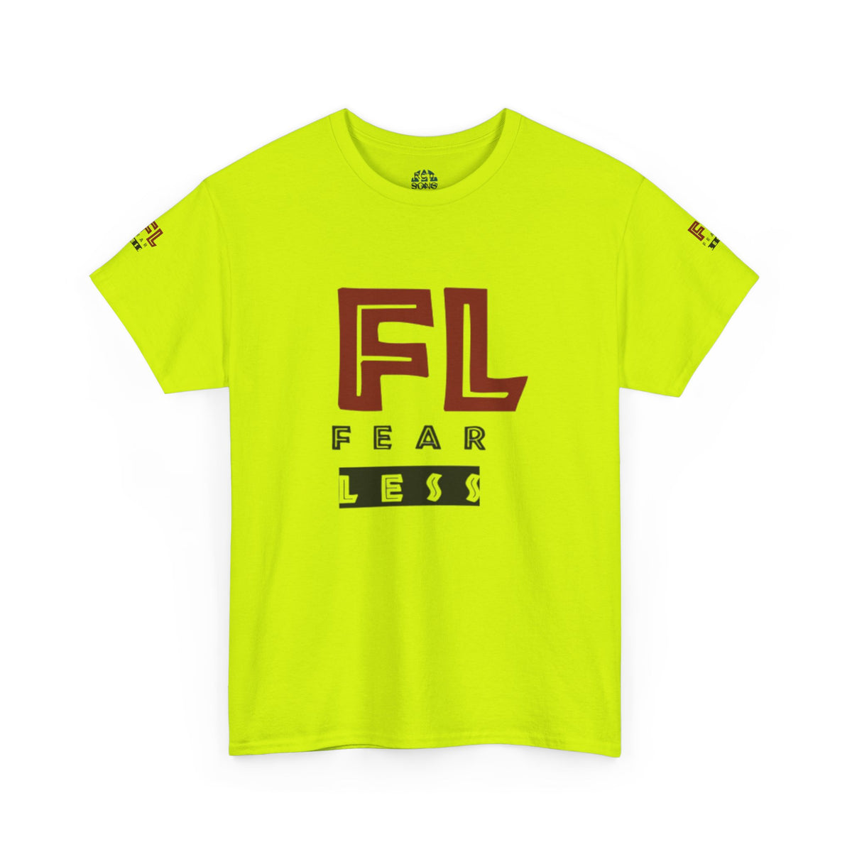 Fearless Graphic Unisex Heavy Cotton Tee - Bold Statement Shirt