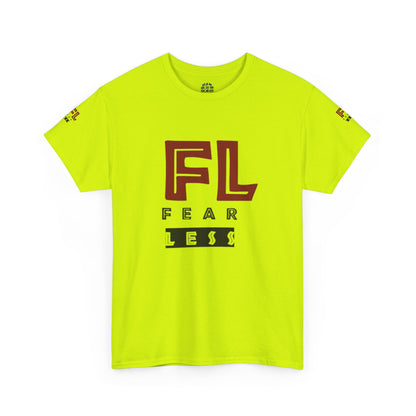 Fearless Graphic Unisex Heavy Cotton Tee - Bold Statement Shirt