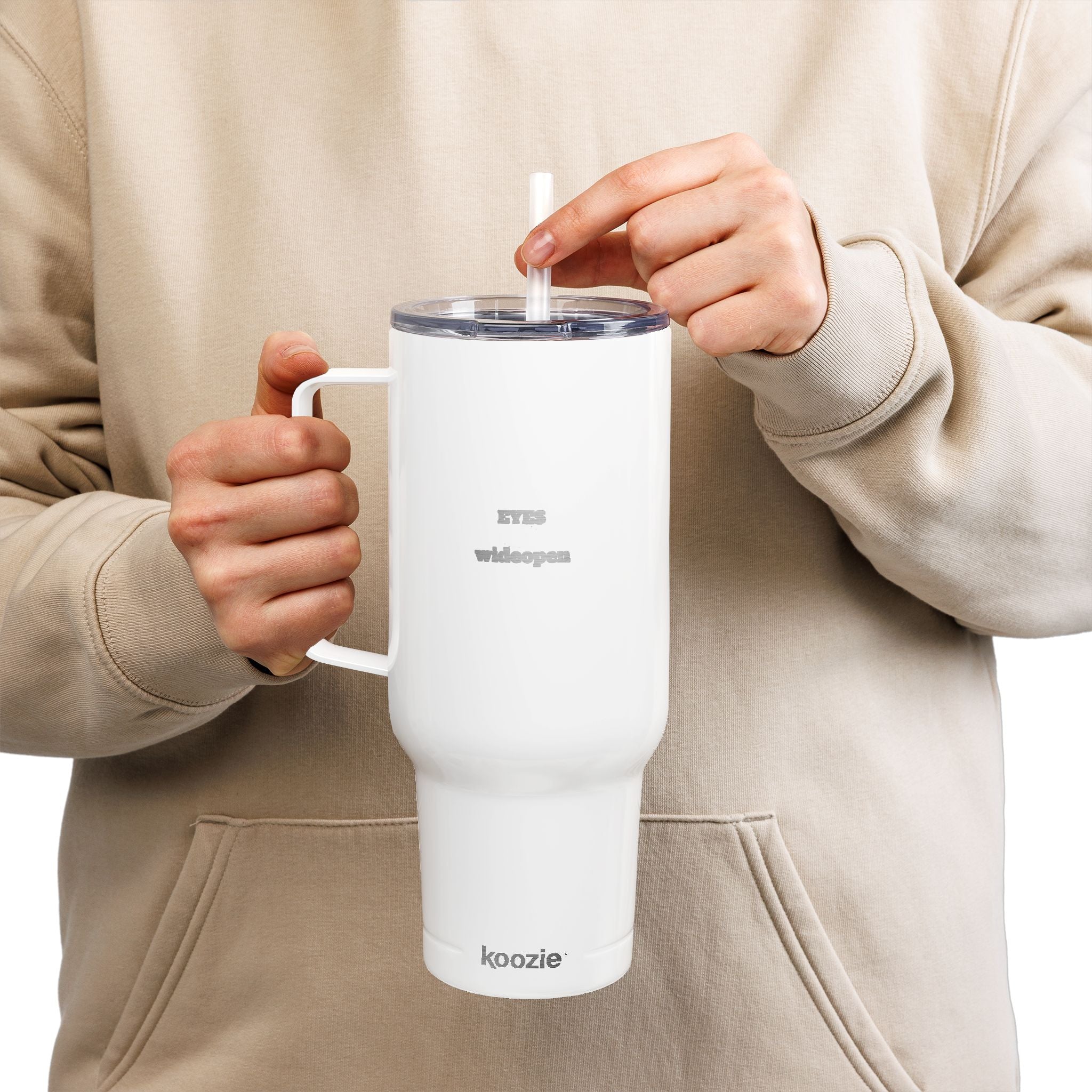 Engraved Insulated Tumbler, 40oz Travel Mug, Customizable Drink Container, Perfect Gift for Outdoors, Road Trips, and Special Occasions Printify