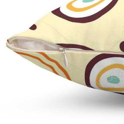 Spun Polyester Square Pillow