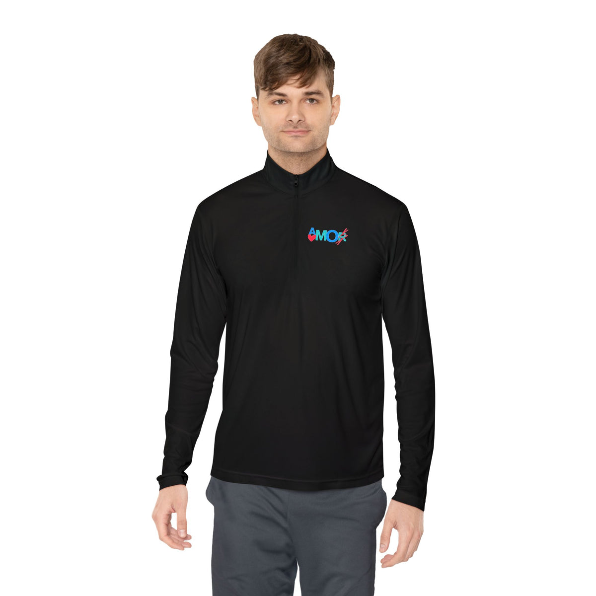 Quarter-Zip Pullover AMORX Design