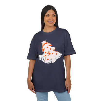 Christmas Oversize Tee - hello Santa