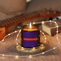 Passion Scented Soy Candle (Multi-Size, Amber Jar) Home