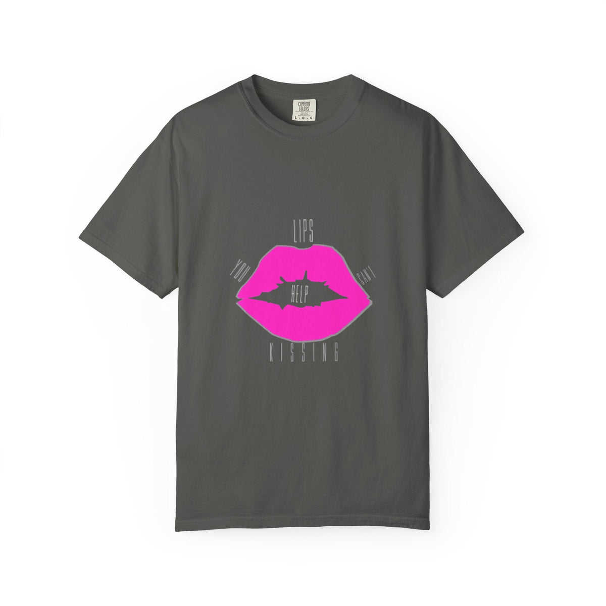 Kiss Mark Graphic Tee, Trendy Unisex T-shirt for Casual Wear, Perfect for Birthdays, Valentine’s Day, or Fun Gatherings, Statement Shirt Printify