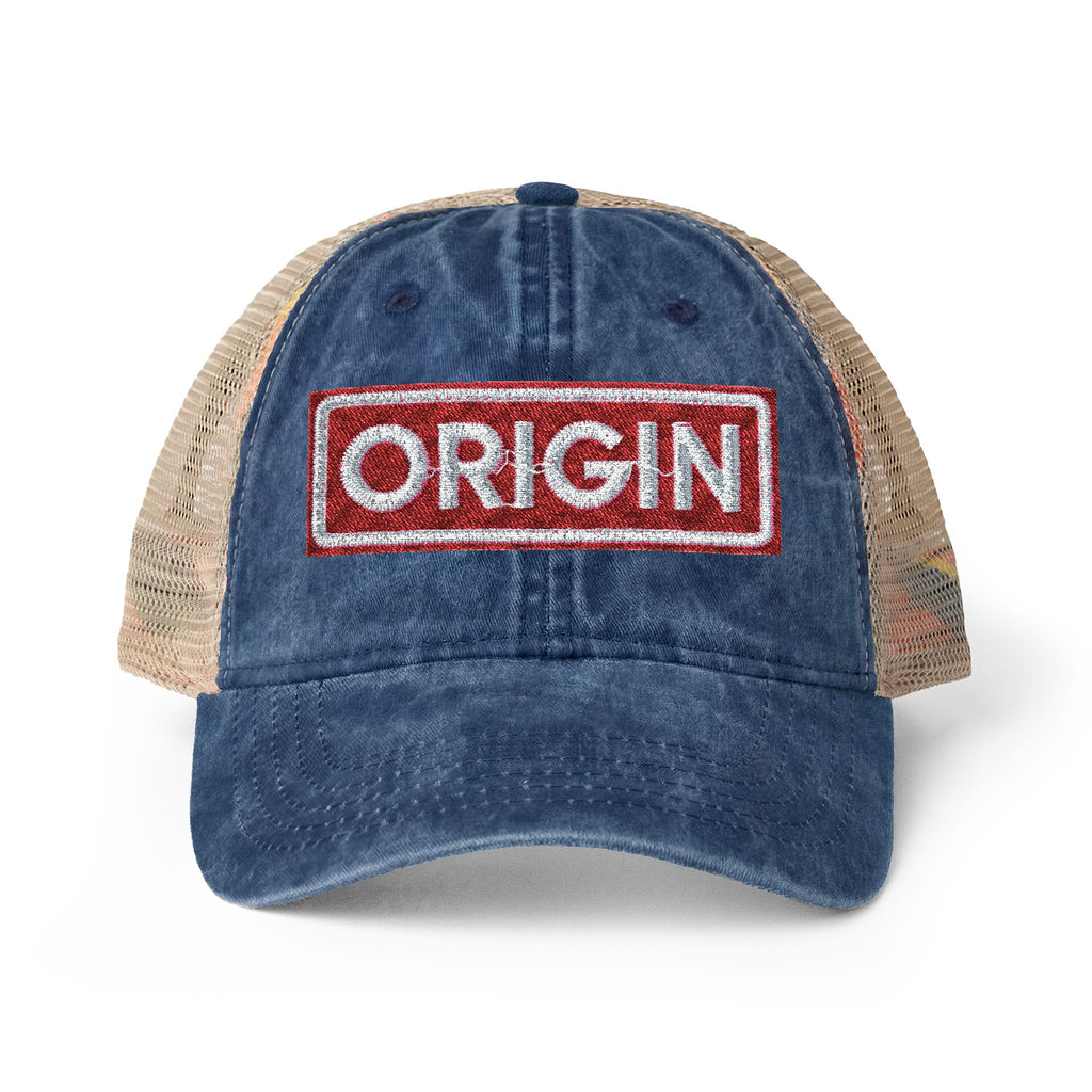 Women's Washed Mesh-Back Cap