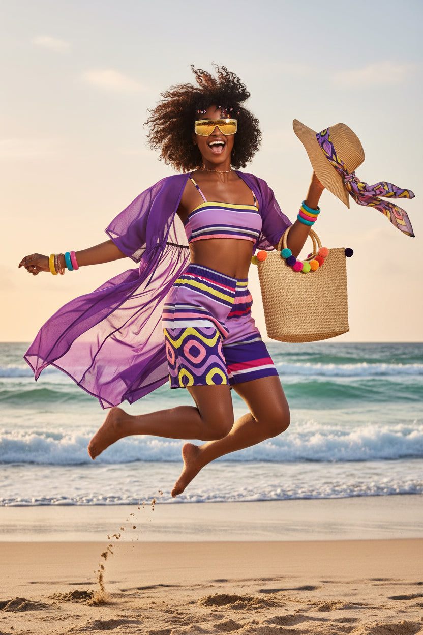 Unisex Modern Sports Shorts — All-Over Print Athletic Shorts