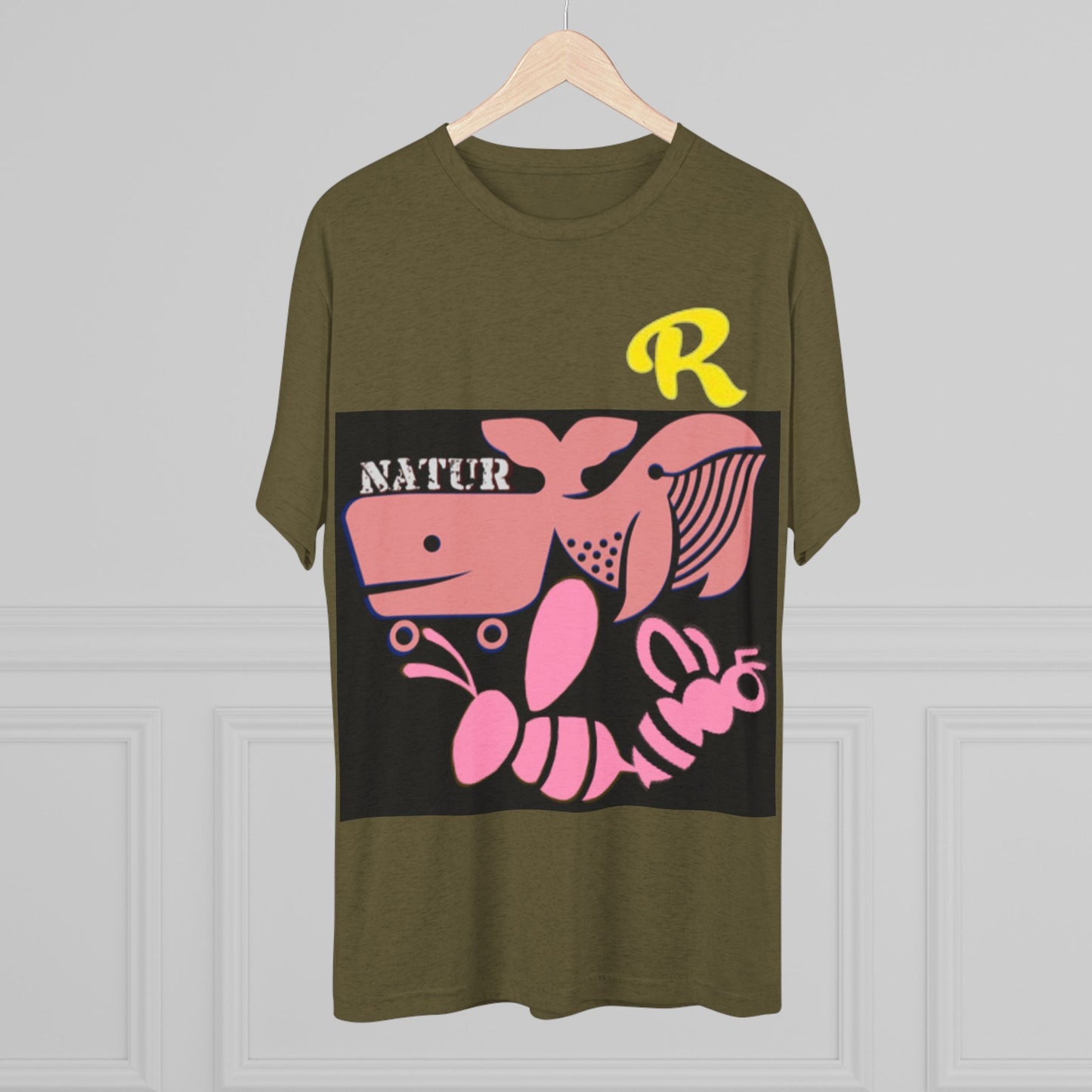 Unisex Tri-Blend Crew Tee - Honey Tee