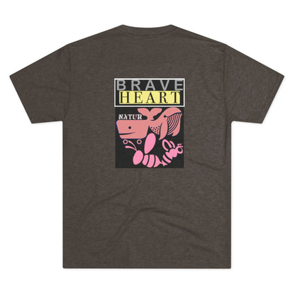 Brave Heart Tri-Blend Unisex T-Shirt