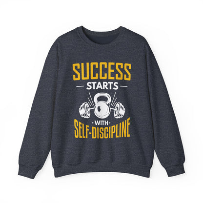 Success Starts With Self-Discipline Unisex Sweatshirt