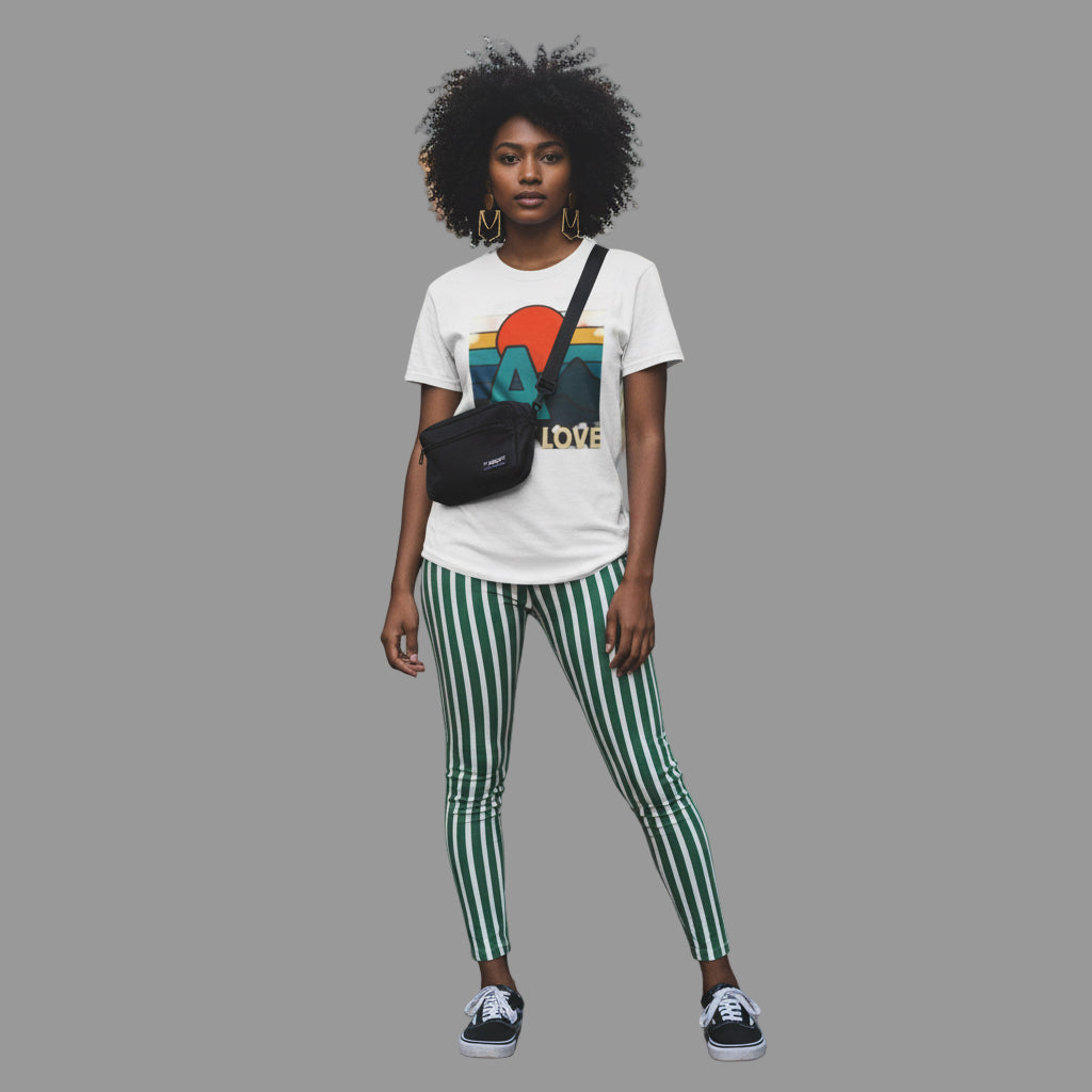 Sunset Graphic Tee, Unisex Cotton T-Shirt, Nature Lover's Gift, Casual Wear, Summer Vibes, Streetwear Style Printify