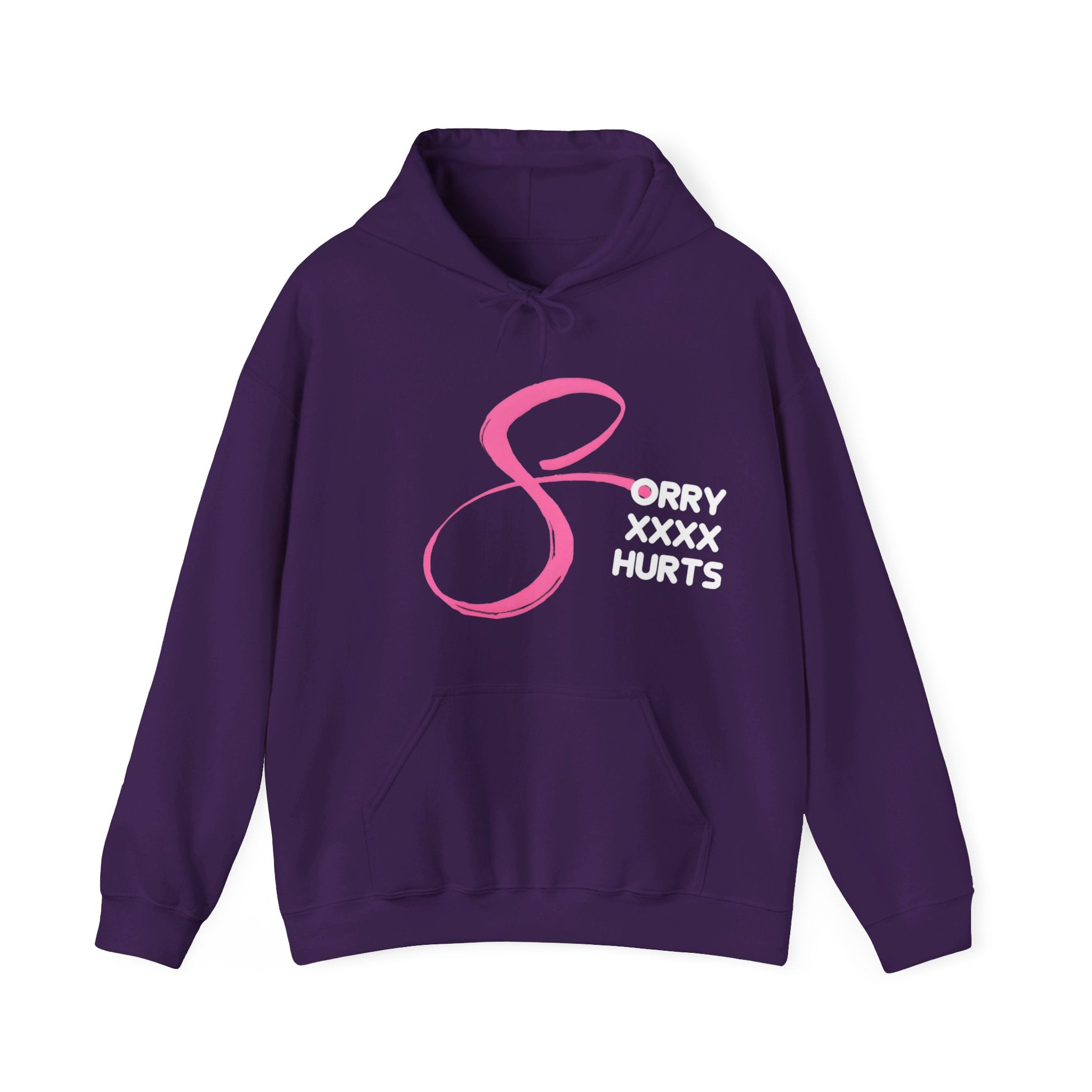 RCNSONS Unisex Heavy Blend™ Hooded Sorry Never Hurts Sweatshirt