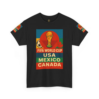 FIFA World Cup Unisex Tee, Sports Fan Shirt, Soccer T-Shirt, Tournament Apparel, Team Spirit Gear, Gift for Fans Printify