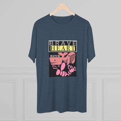 Brave Heart Tri-Blend Unisex T-Shirt