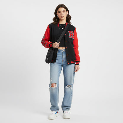 Letterman Jacket R Design Printify