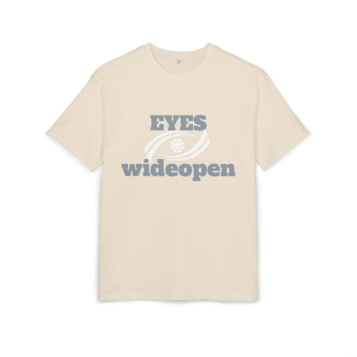 Oversized Graphic Tee - 'EYES wideopen' Statement Shirt, Casual Wear, Street Style, Gift for Trendsetters, Everyday Comfort Printify