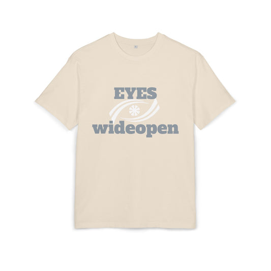 Oversized Graphic Tee - 'EYES wideopen' Statement Shirt, Casual Wear, Street Style, Gift for Trendsetters, Everyday Comfort Printify