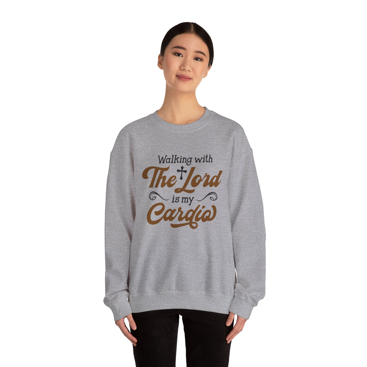 Walking With The Lord Is Cardial - Unisex Sweatshirt
