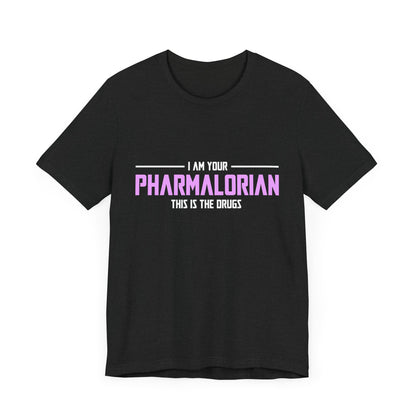 Je suis votre pharmacolorien, c’est le tee-shirt unisexe des médicaments 