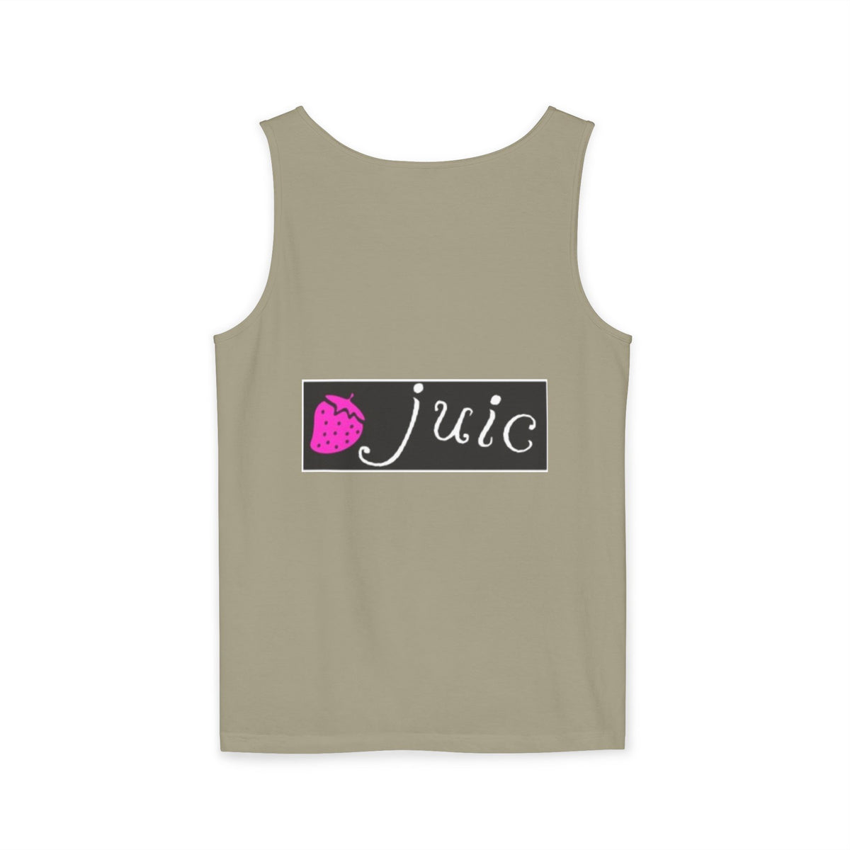 Juice-Themed Unisex Tank Top, Perfect for Summer Outings, Pool Parties, and Fruit Lovers