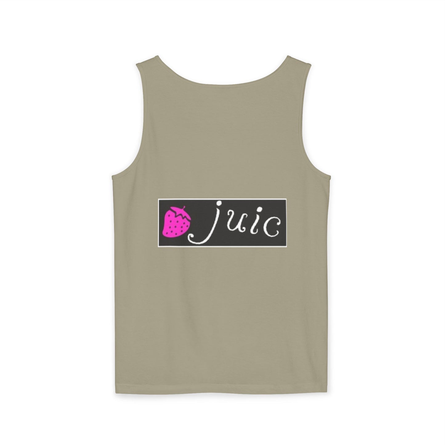 Juice-Themed Unisex Tank Top, Perfect for Summer Outings, Pool Parties, and Fruit Lovers