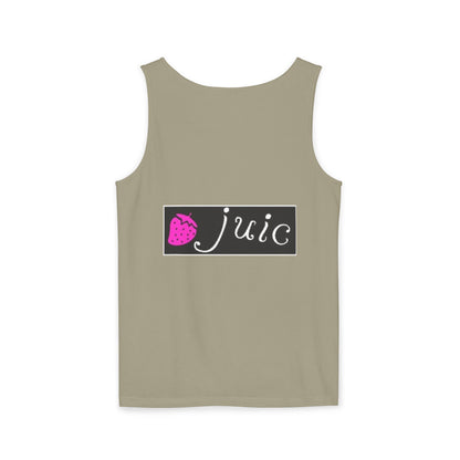 Juice-Themed Unisex Tank Top, Perfect for Summer Outings, Pool Parties, and Fruit Lovers