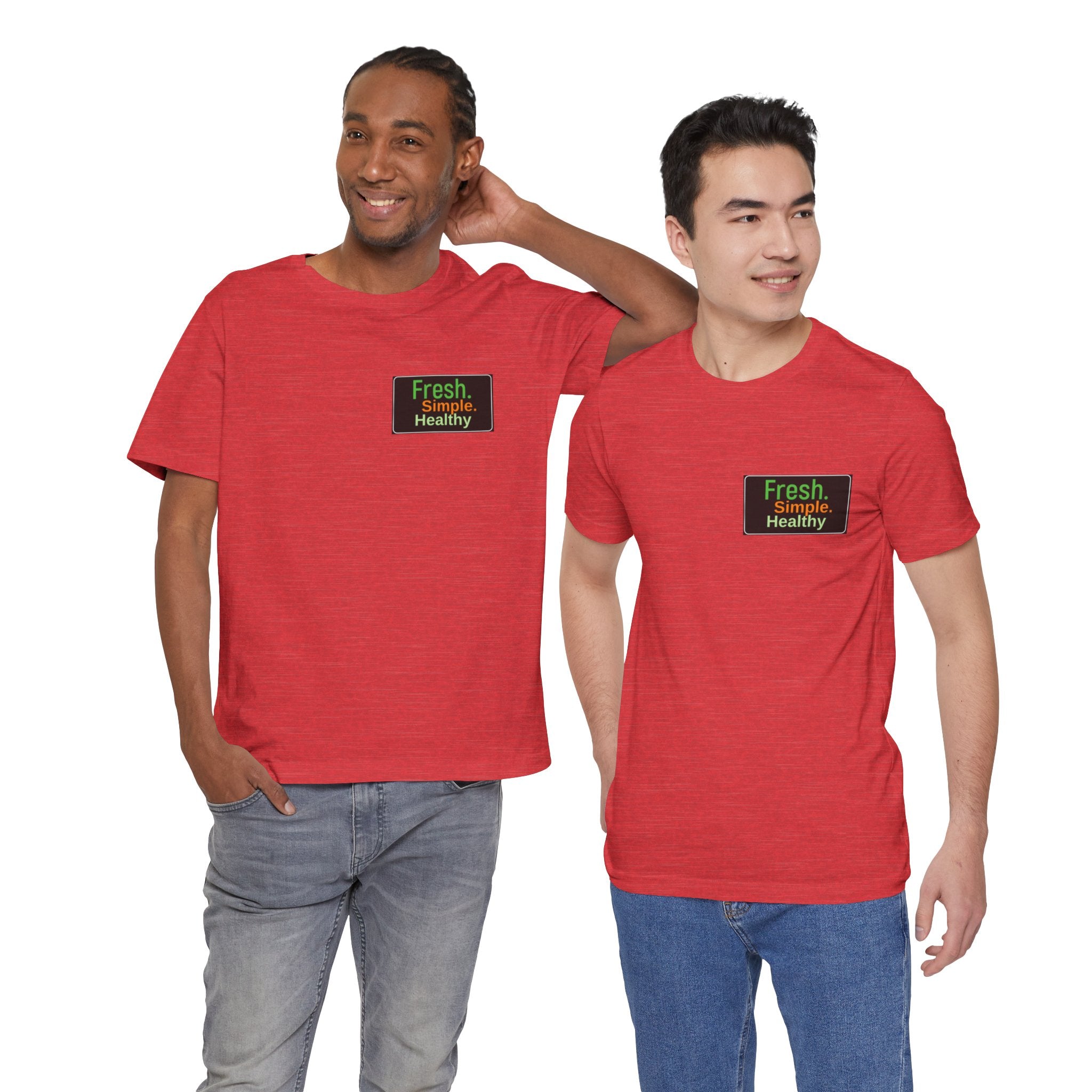 Unisex Fresh Healthy Short Sleeve Tee