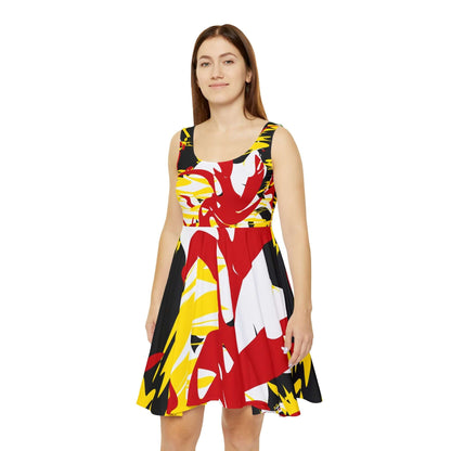 Women's African All Weather Skater Dress (AOP)
