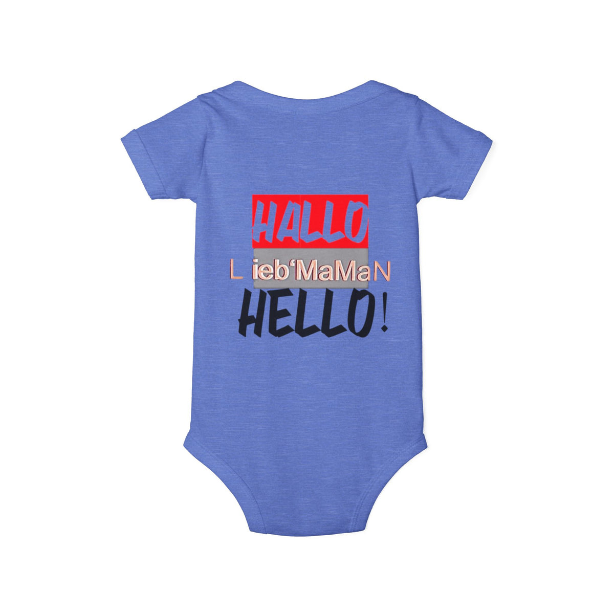 Hello Baby Bodysuit - Cute Multilingual Infant Jersey One Piece