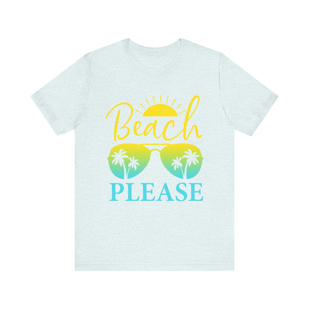 Plage s’il vous plaît Tee unisexe 