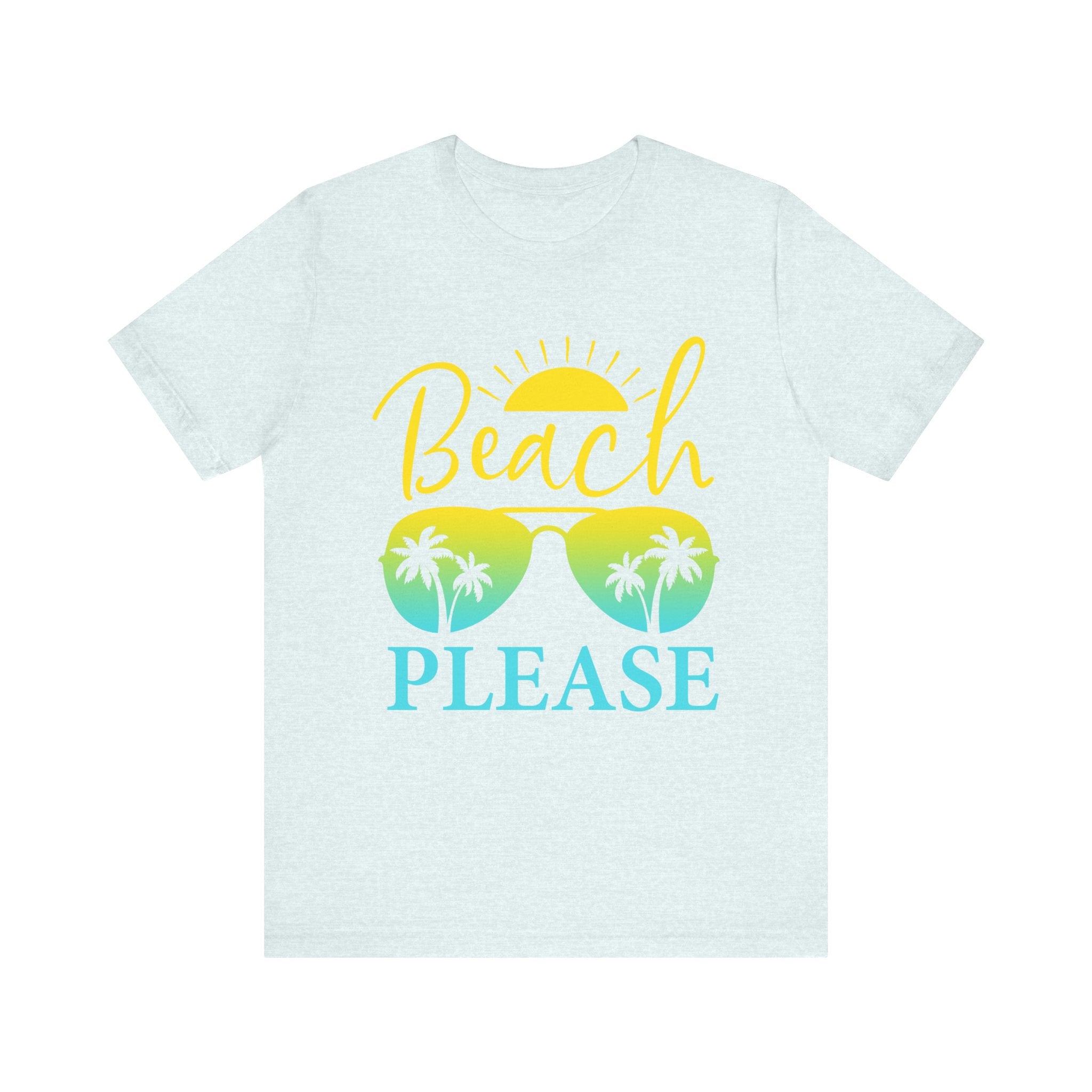 Plage s’il vous plaît Tee unisexe 